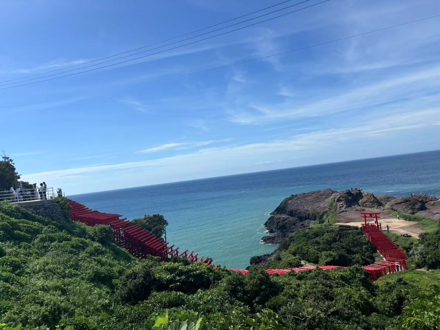 大観峰の展望台